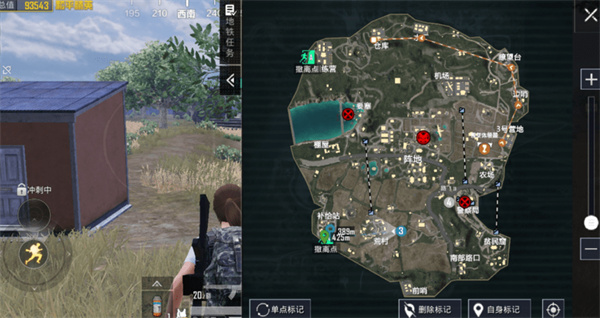 玩家随意出现地图随机位置