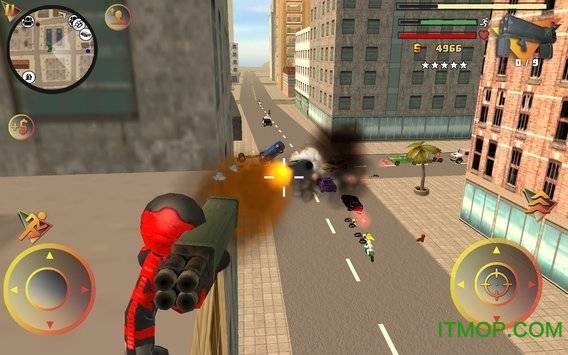 火柴人绳索英雄2游戏(Stickman Rope Hero 2)下载 v3.3.8安卓版 3